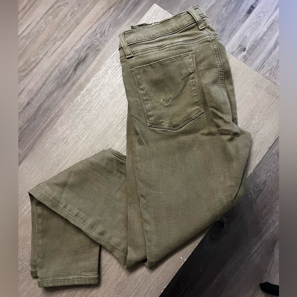Army Green Hudson Jeans
